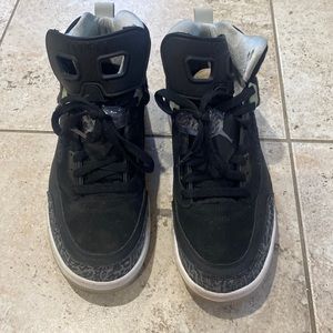 Jordan Spizike- mens 10.5 black/cool gray mist white